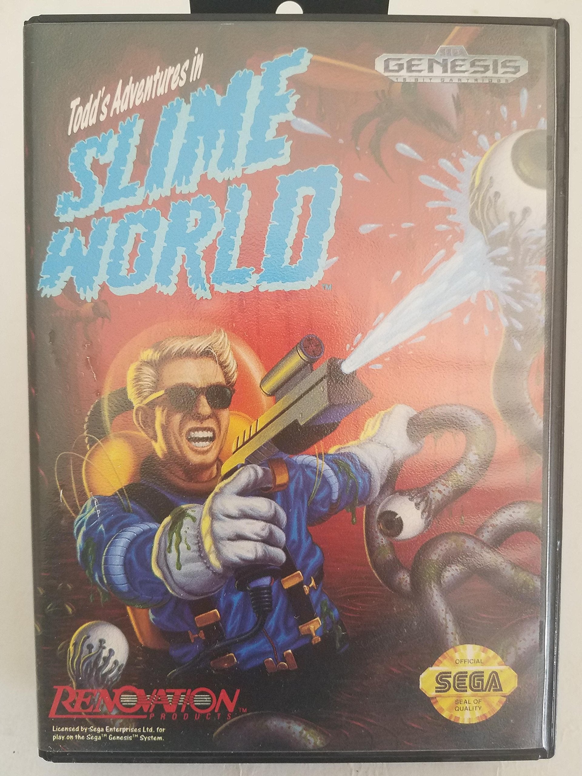 Todd's Adventures in Slime World (Genesis NTSC) game