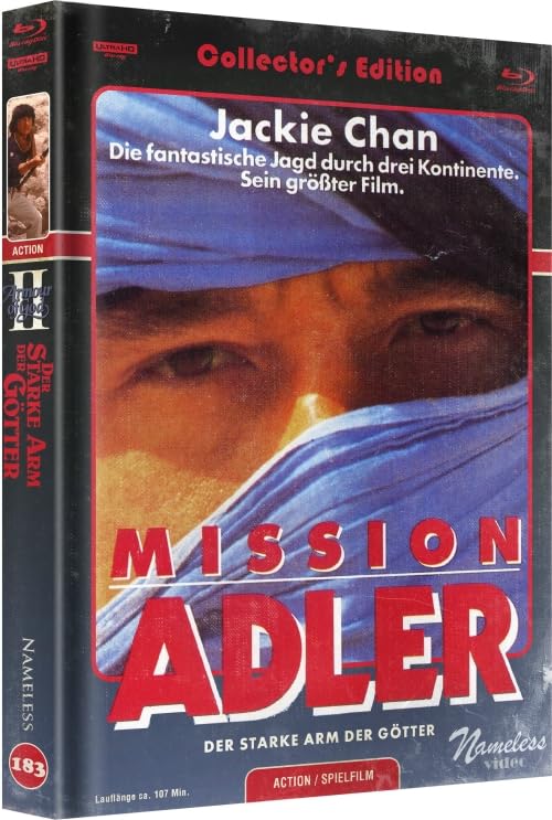 Armour of God 2 - Mission Adler - Der Starke Arm der Götter Cover C Mediabook 4K+BD Movies