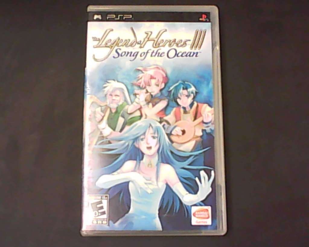 Legend of Heroes 3 Song of the Ocean PSP US Games
