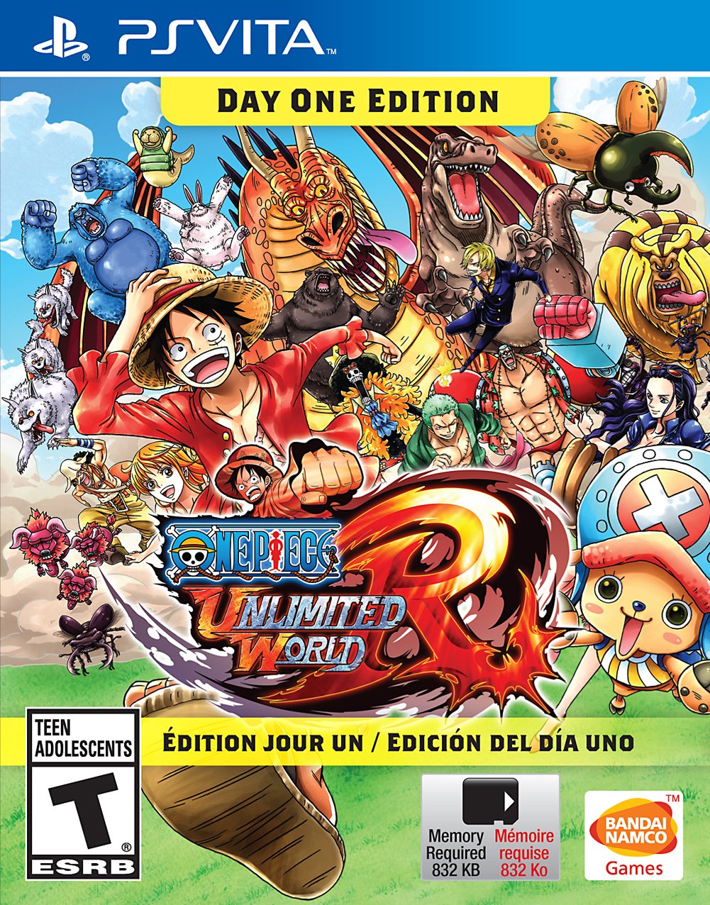 ONE PIECE Unlimited World Red: Day 1 Edition (PS Vita) (輸入版) game