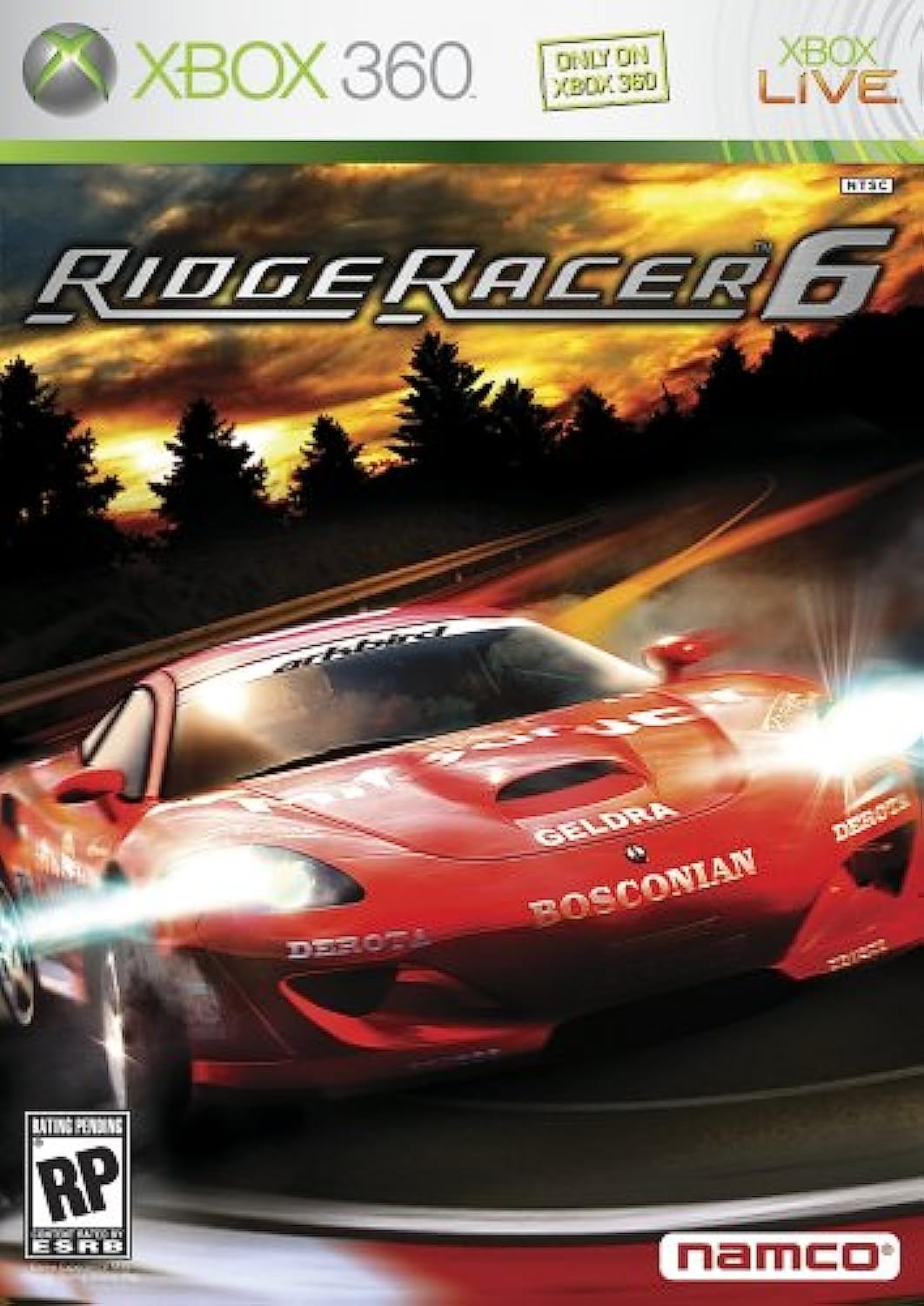 Ridge Racer 6 Xbox 360 Xbox 360