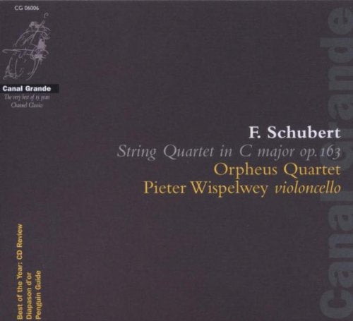 Product Image: String Quartet In C Major (Orpheus Quartet, Wispelwey)