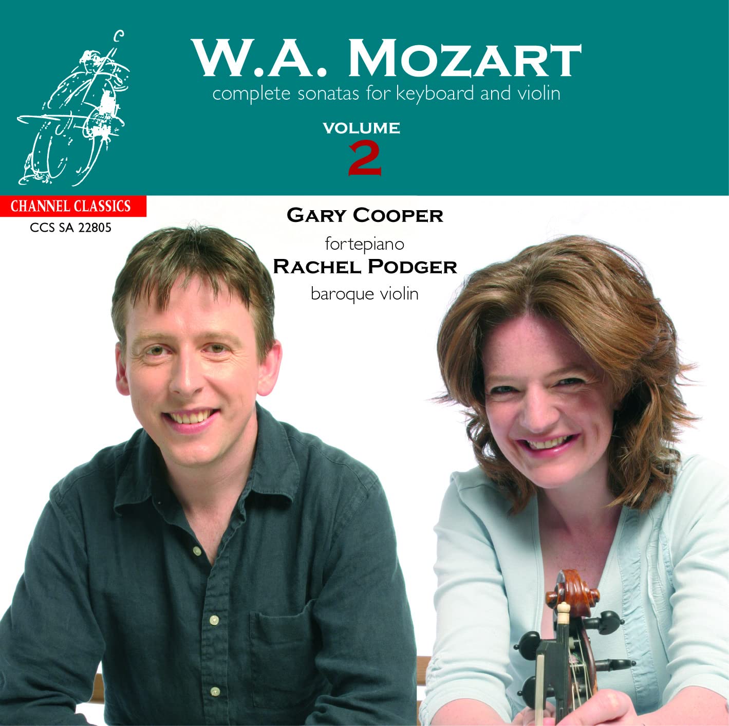 Mozart: Complete Sonatas for Keyboard and Violin, Vol. 2 cd