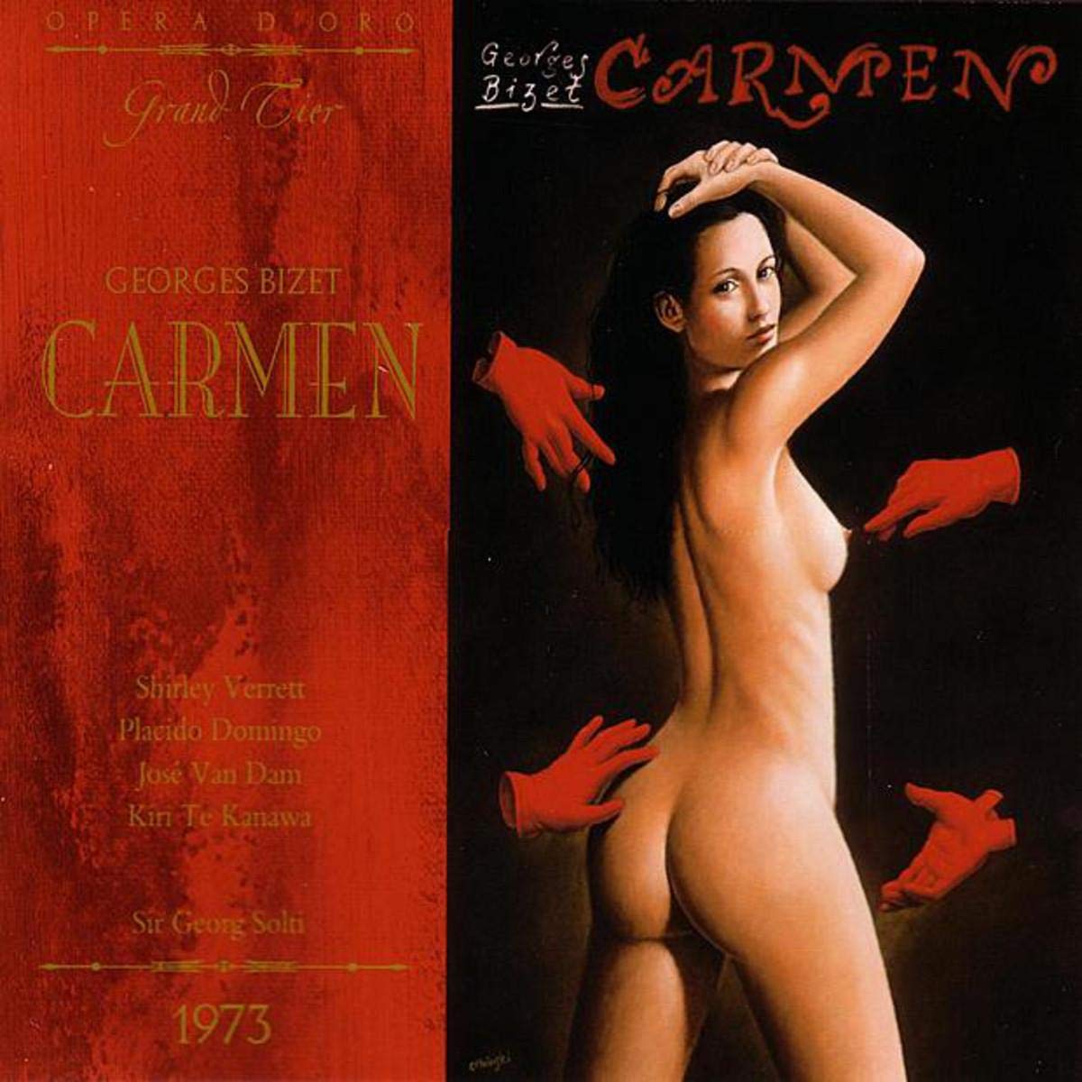 Bizet : Carmen. Te Kanawa, Domingo, Van Dam, Solti. cd
