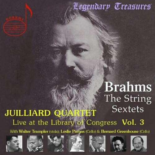 Brahms : Sextuors À Cordes / Live at the Library of Congress Vol.3 cd