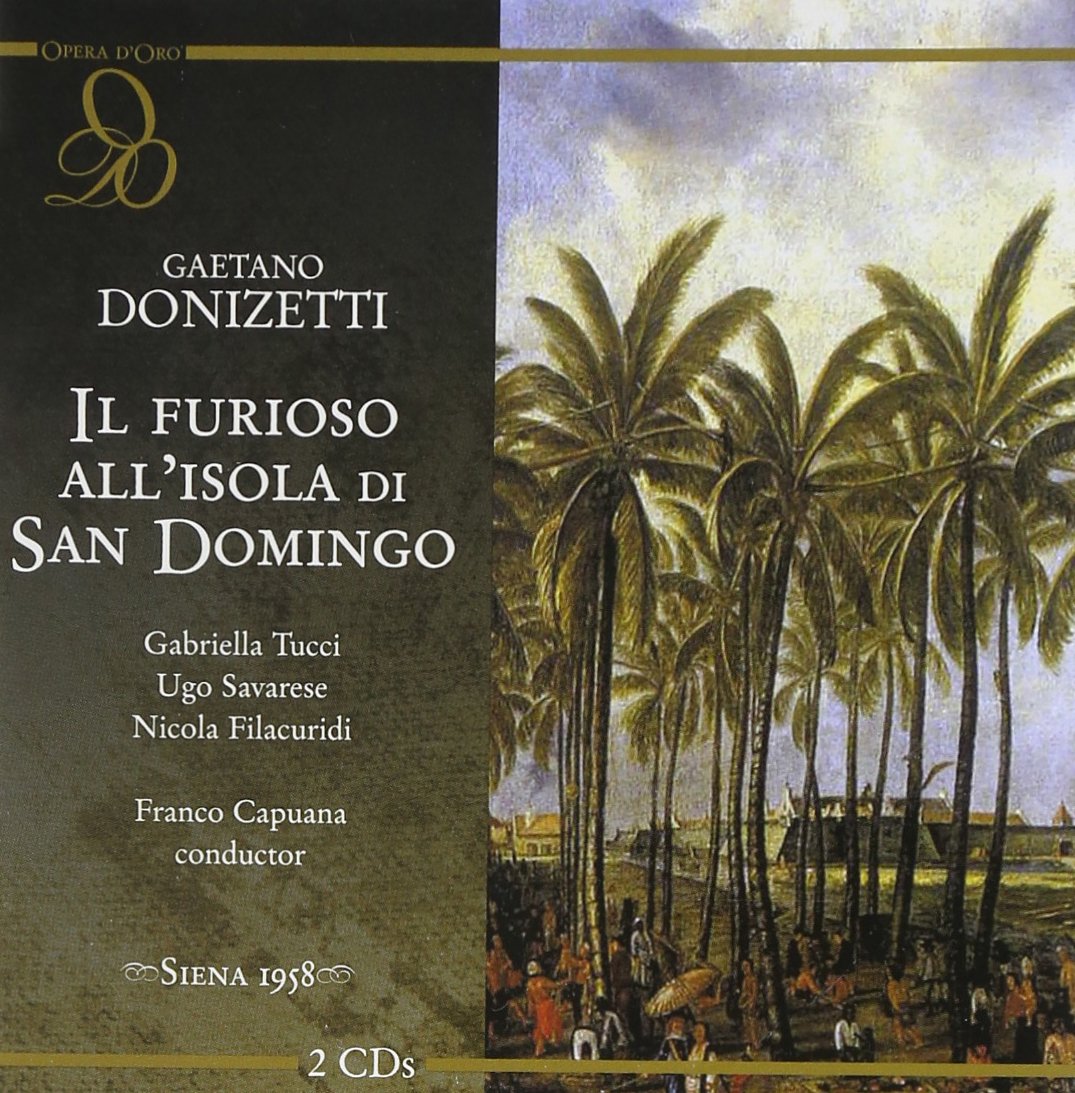 Tucci / Savarese / Filacuridi - Il Furioso All Isola Di San Domingo cd