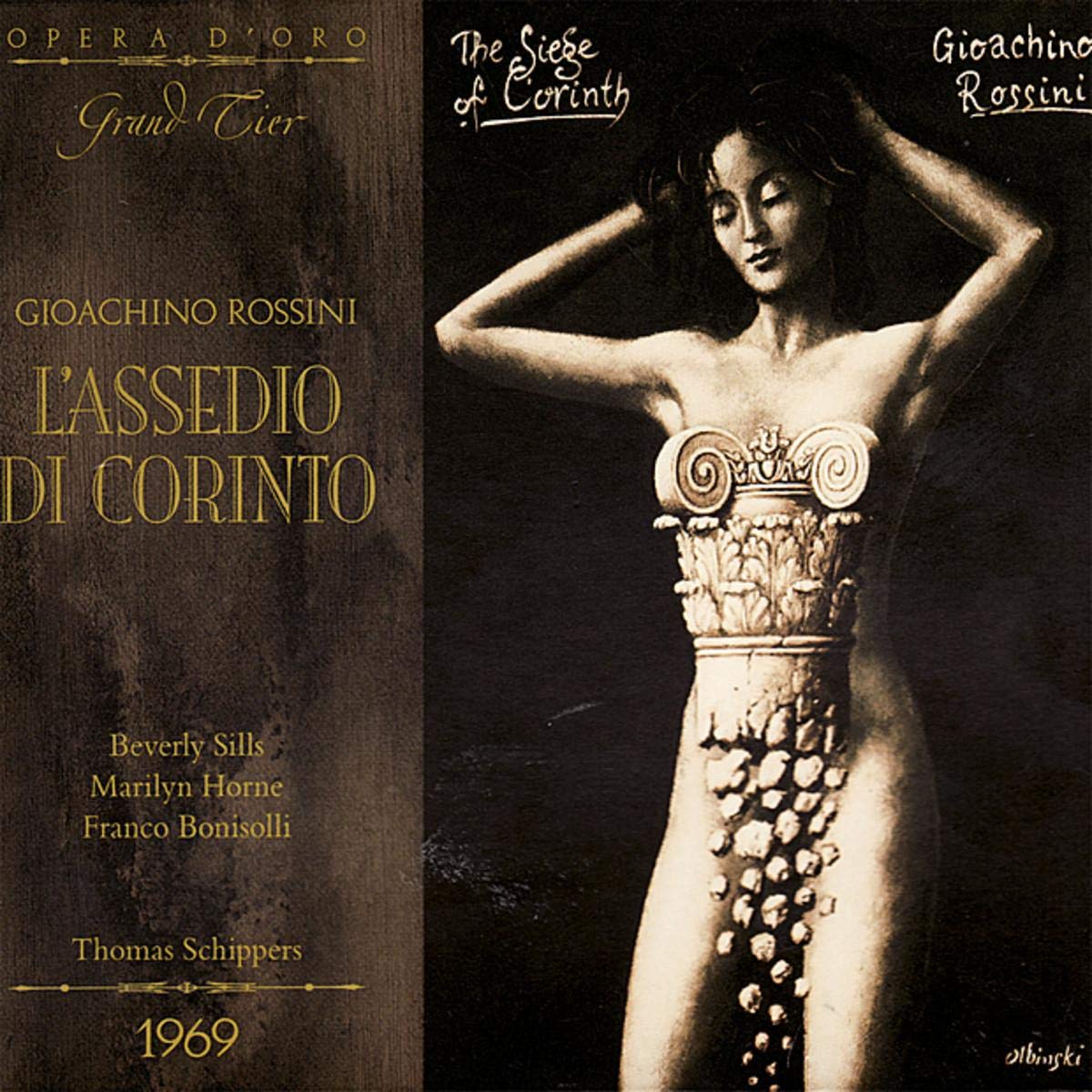 Rossini : L'assedio di Corinto. Sills, Horne, Washington, Schippers. cd