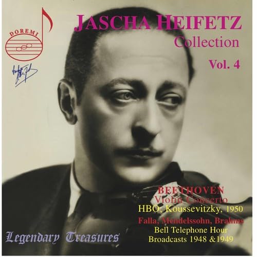 The Jascha Heifetz Collection - Volume 4 cd