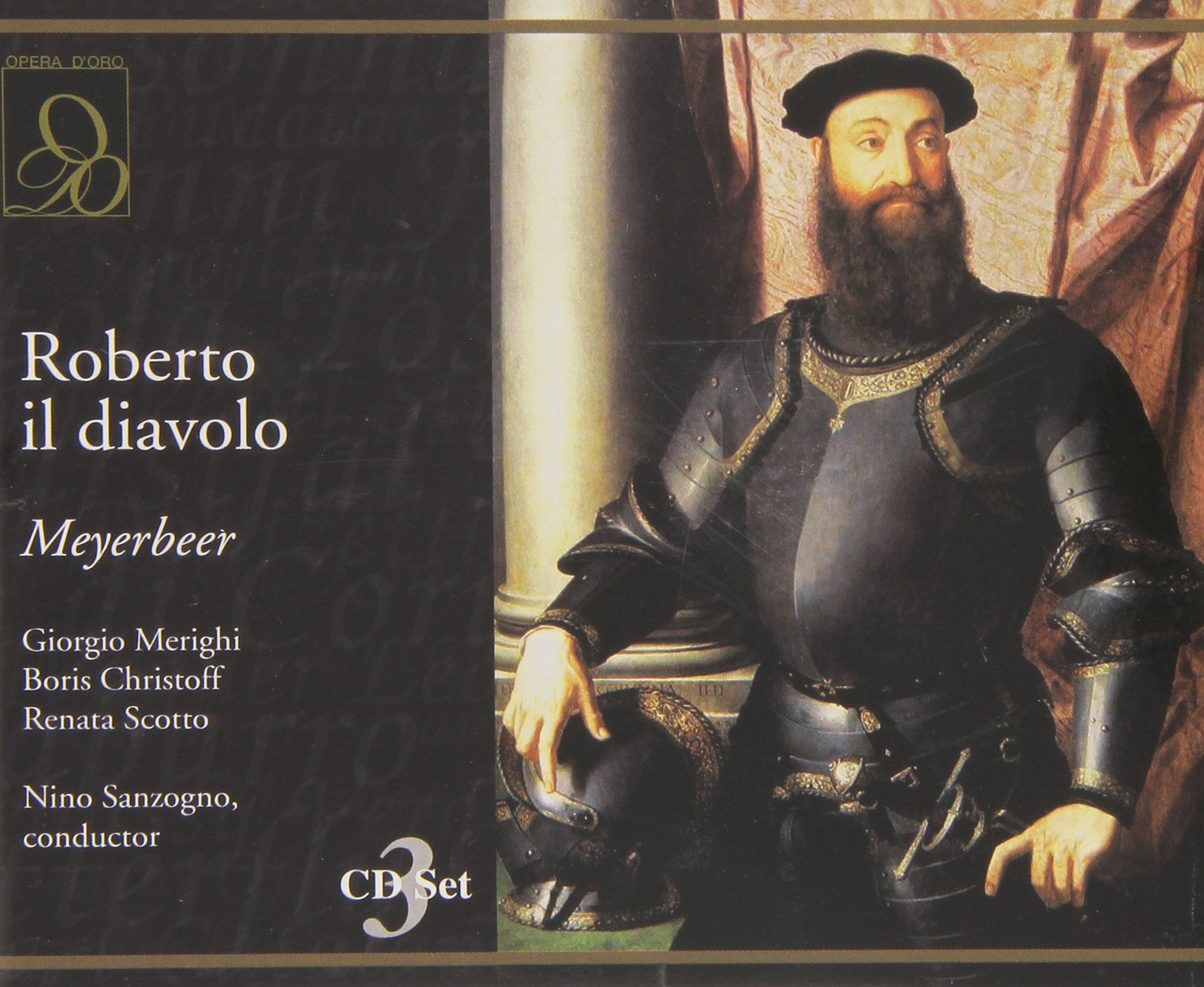 Meyerbeer : Roberto il Diavolo. Sanzogno, Christoff cd