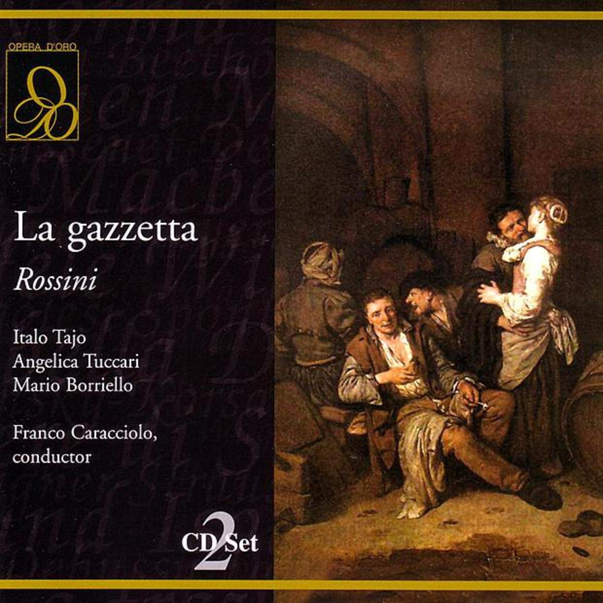 Rossini : La gazzetta. Caracciolo, Tajo, Tuccari cd