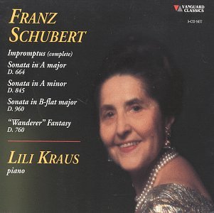 Impromptus / 3 Piano Sonatas/Wandere Fantasy cd