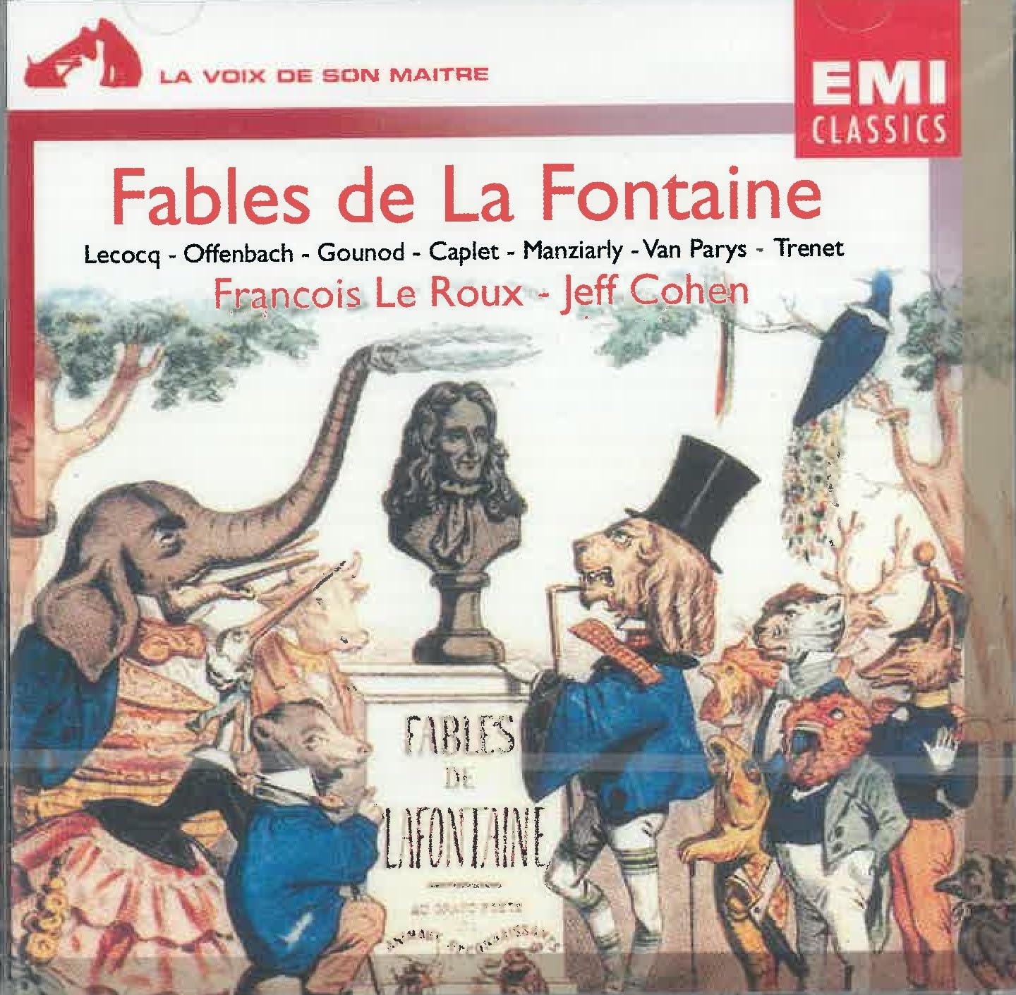 Fables de La Fontaine / Le Roux, Cohen cd
