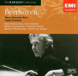 Herbert Von Karajan - Beethoven Piano Concerto 4 & cd
