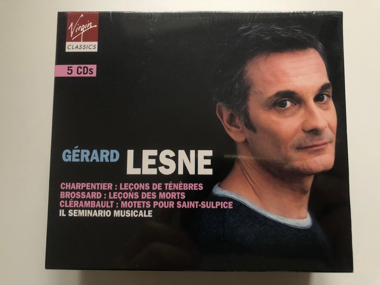 Musique sacrée française : Charpentier, Clerambault (Coffret 5 CD) cd