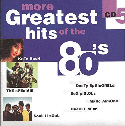 more Greatest Hits of the 80's CD5 Music