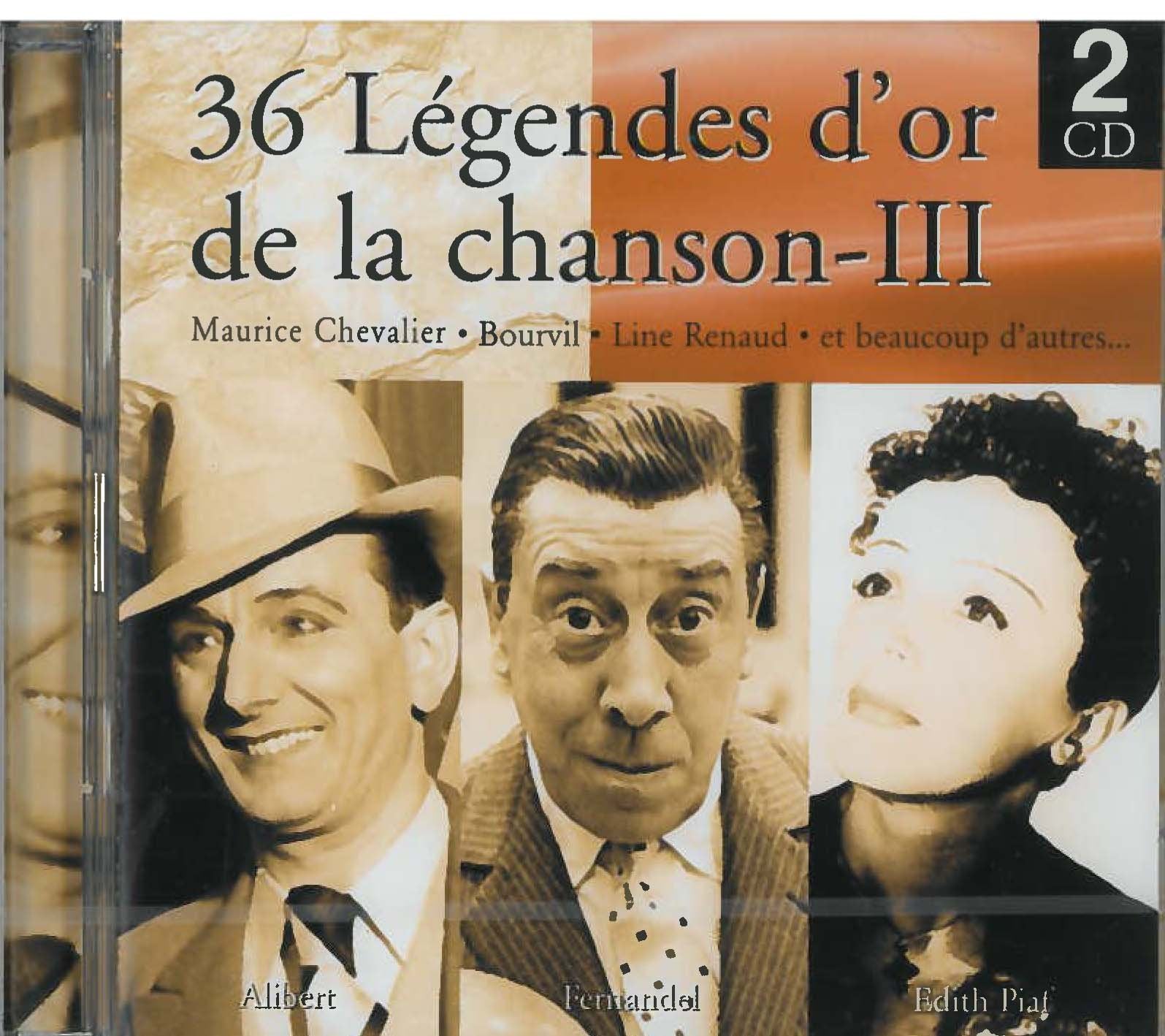 36 Légendes d'or de la Chanson Francaise vol 3 Pop