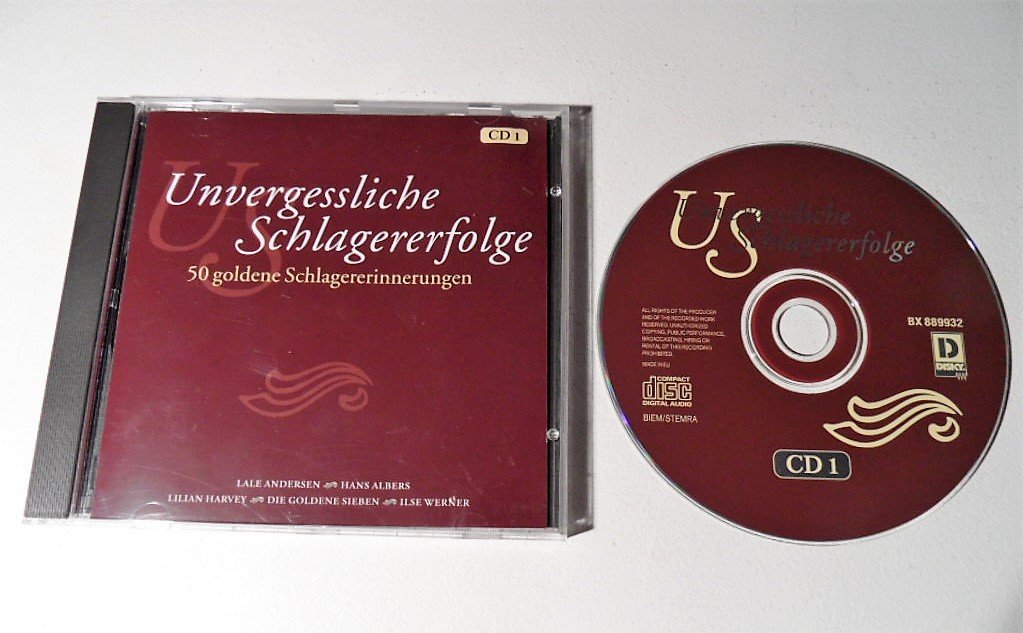 Unvergessliche Schlagererfolge- 50 goldene Schlagererinnerungen Music