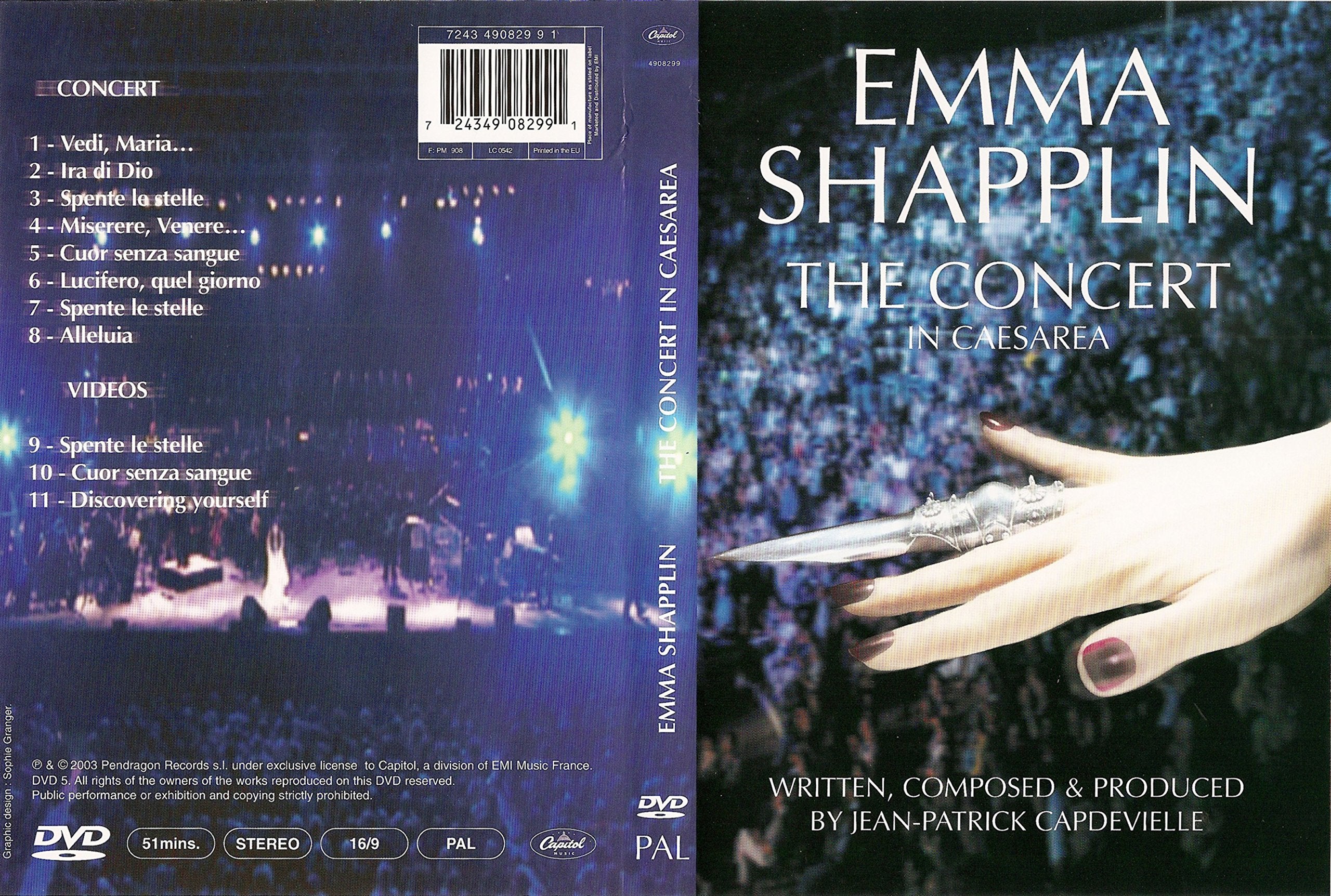 Emma Shapplin - The Concert in Caesarea Music