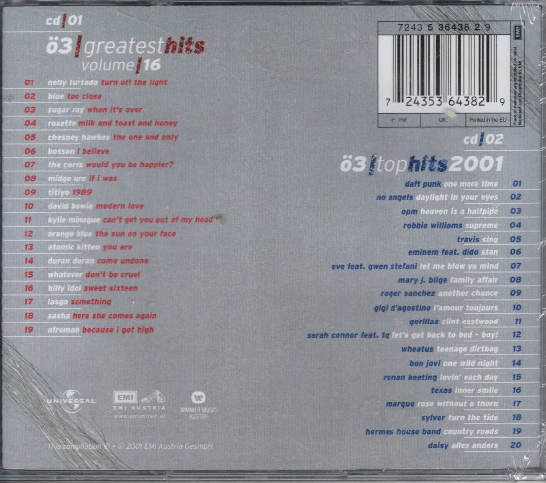 Product Image: Ö3 Greatest Hits, Vol. 16