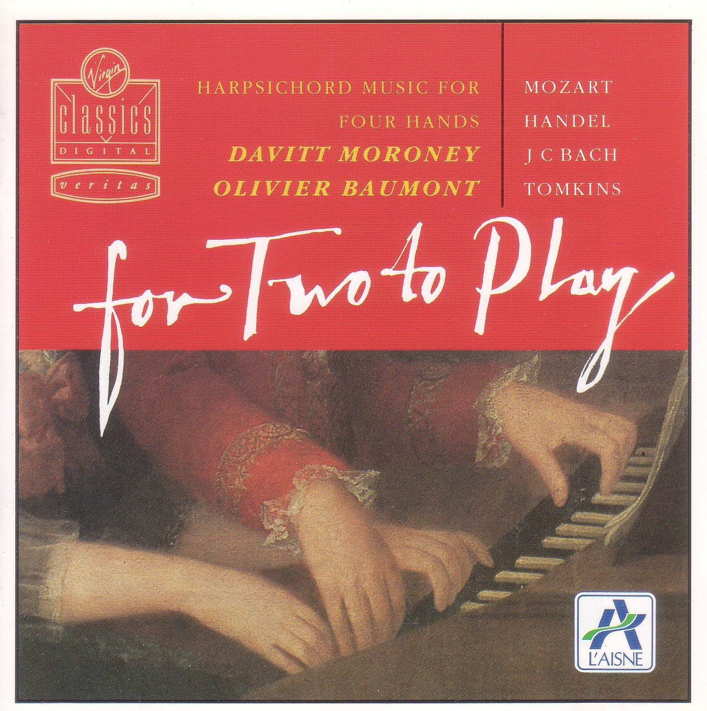 For Two to Play: Harpsichord Music for Four Hands Classical