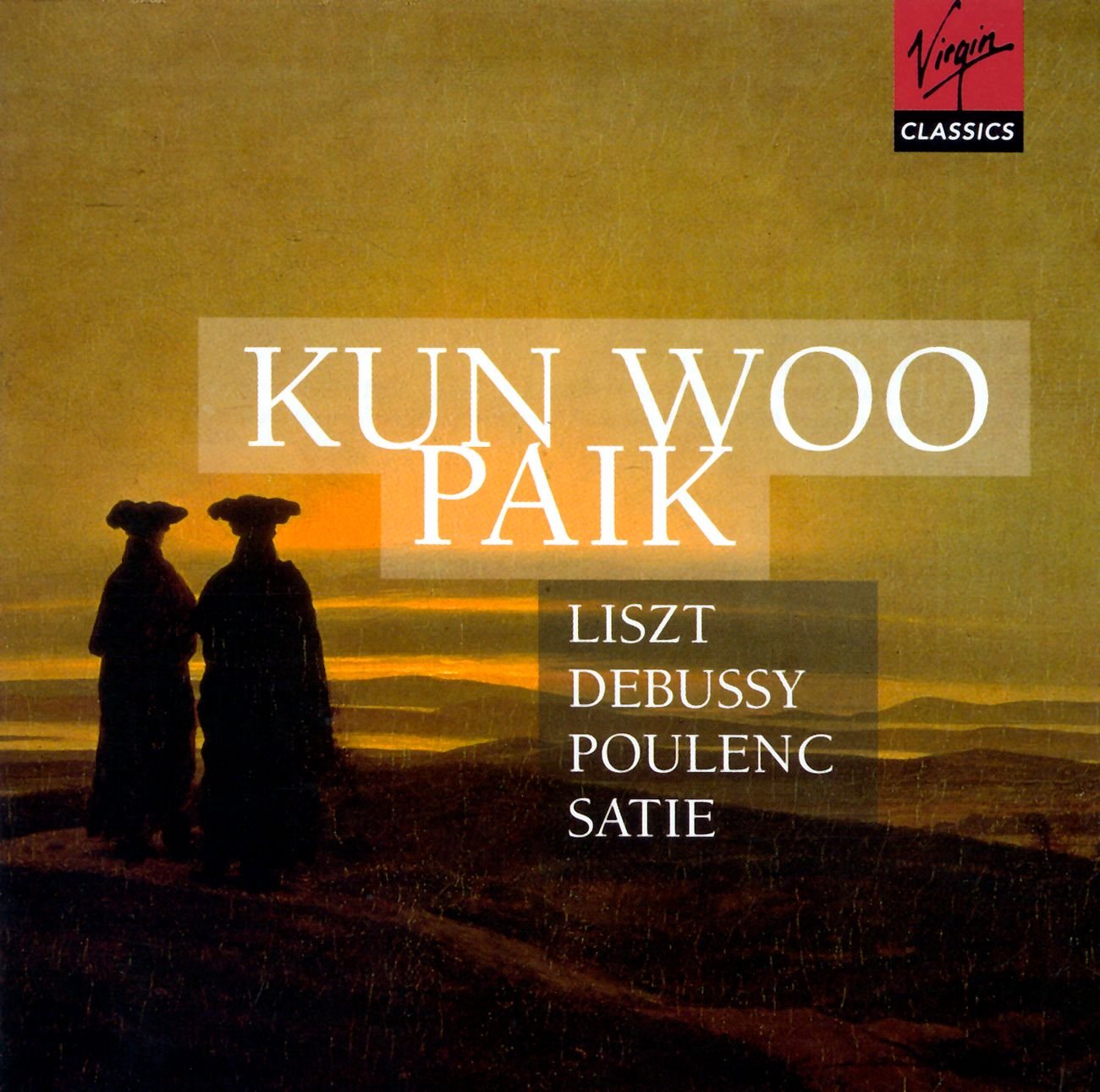 Liszt/Debussy/Poulenc/Satie cd