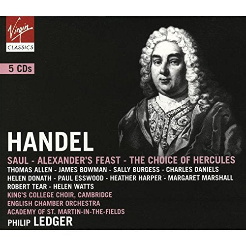 Haendel : Saül / Alexander's Feast / The Choice Of Hercules (Coffret 5 CD) cd