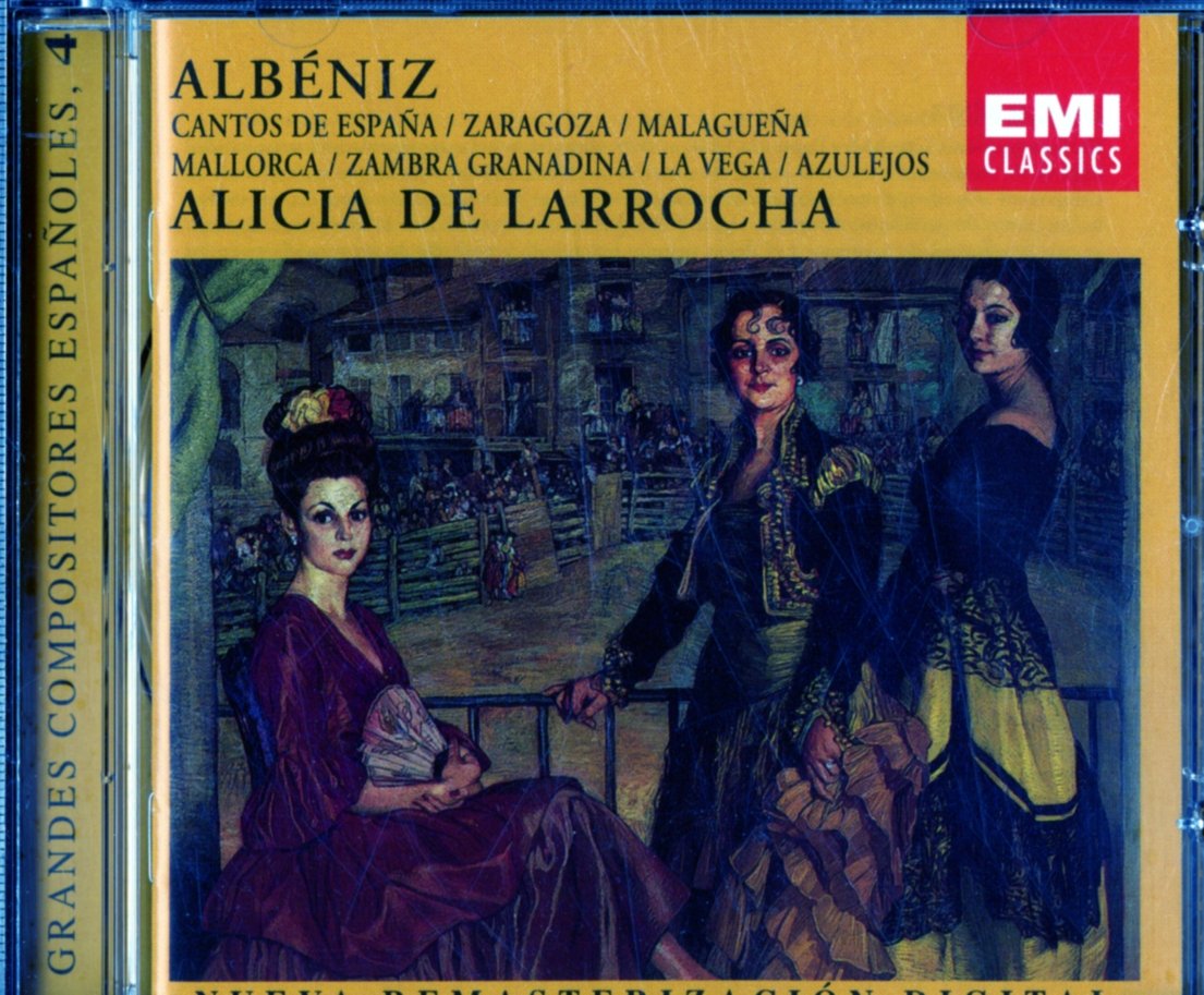 Albeniz:Cantos Espana/Zaragoza cd