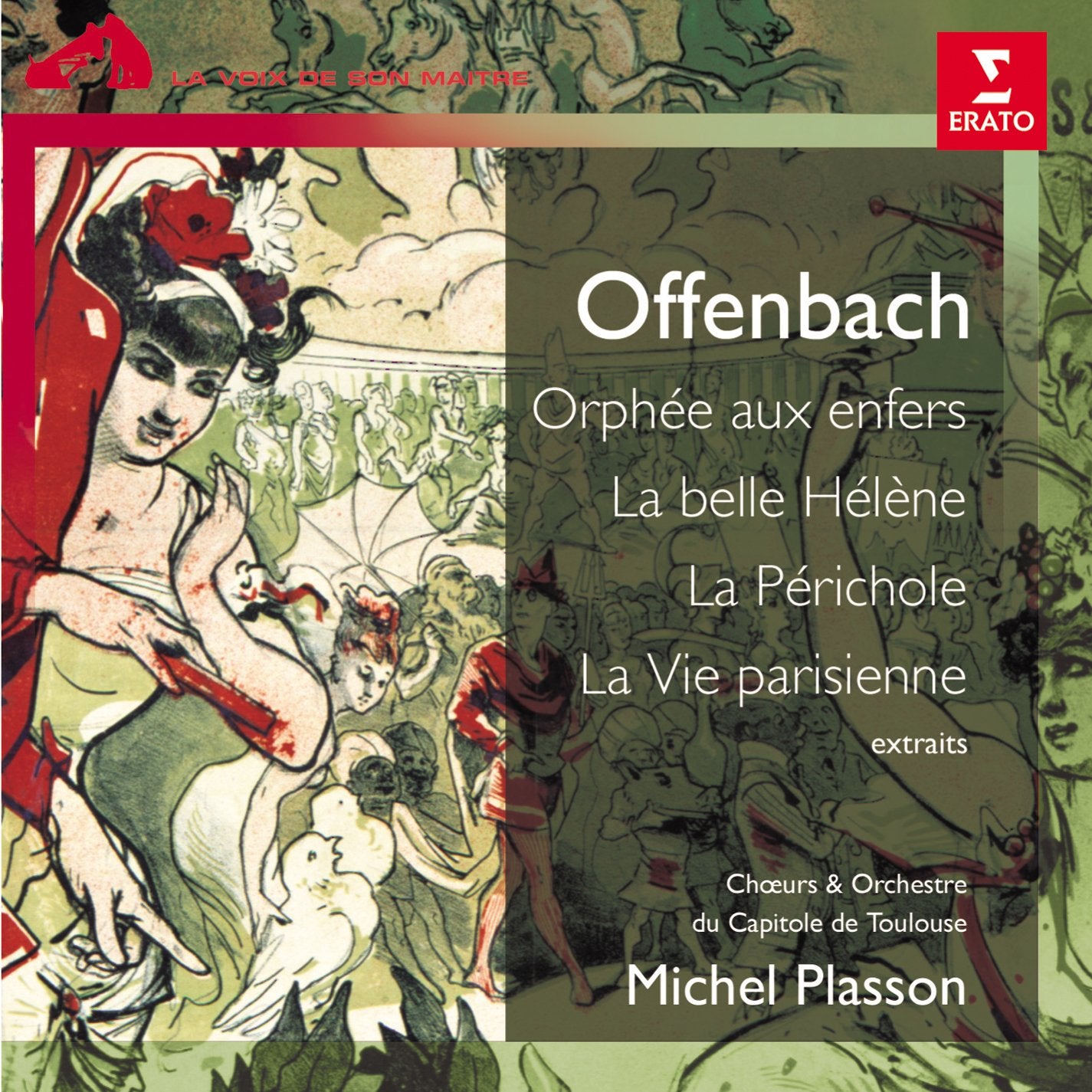 Offenbach - Extraits d'opérettes cd
