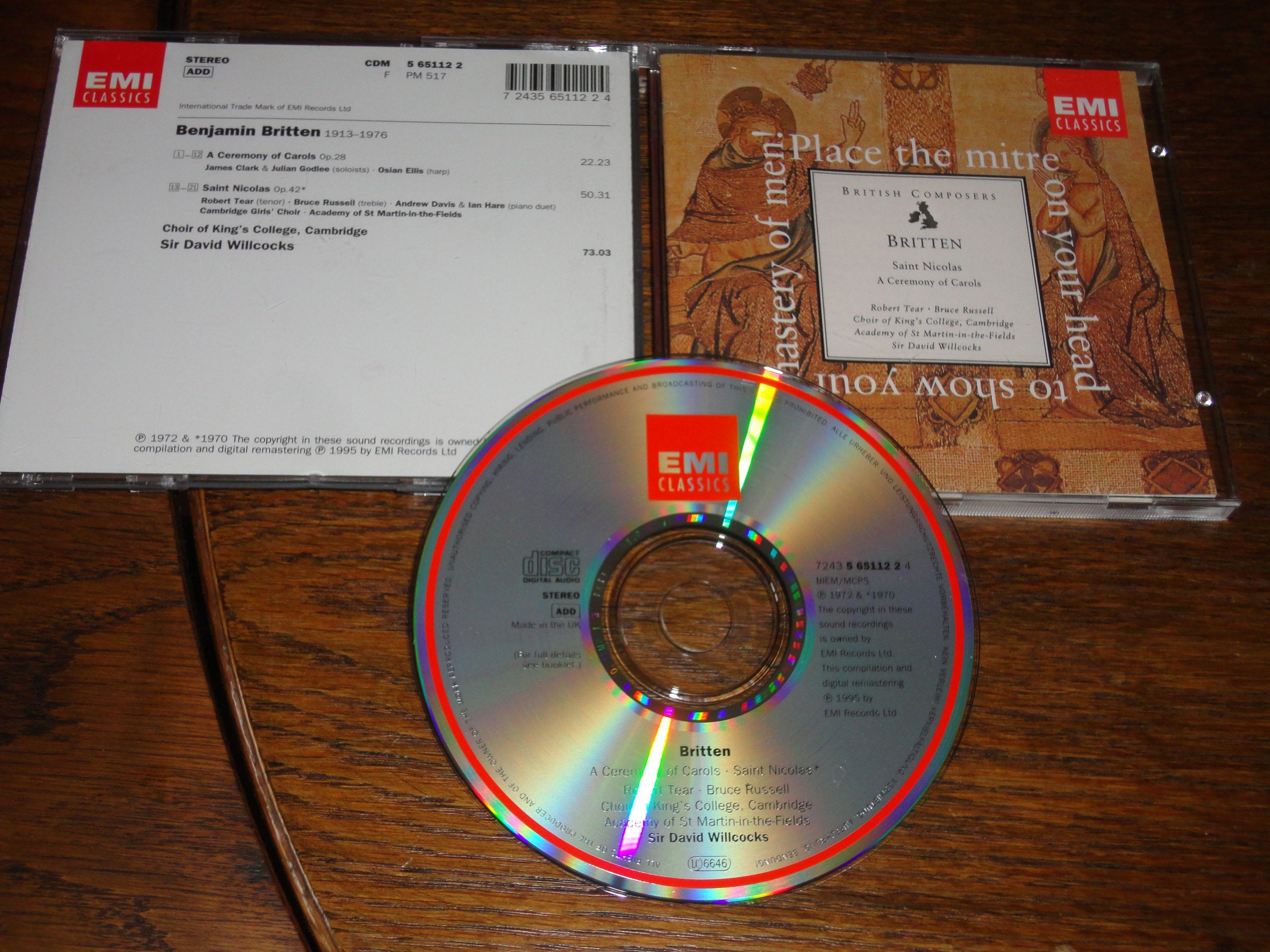Saint Nicolas / A Ceremony of Carols Other music genres
