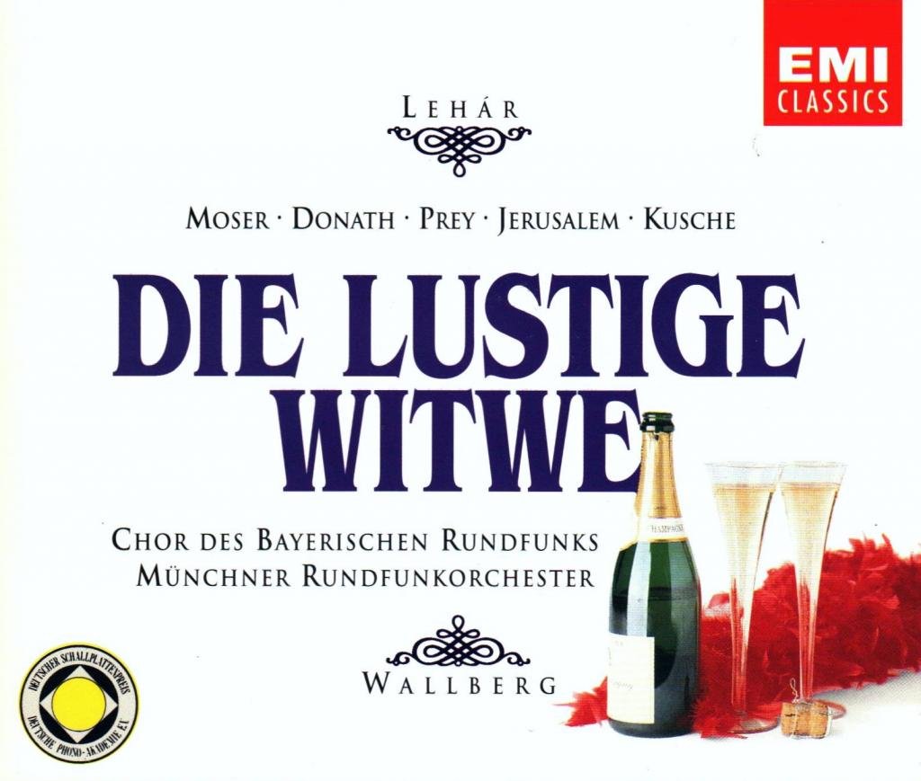Franz Lehár: Die lustige Witwe (Operette) (Gesamtaufnahme) (2 CD) Classical