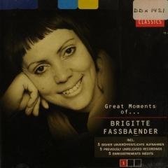Great Moments of Brigitte Fassbaender -Opera, Operetta & Lied Music