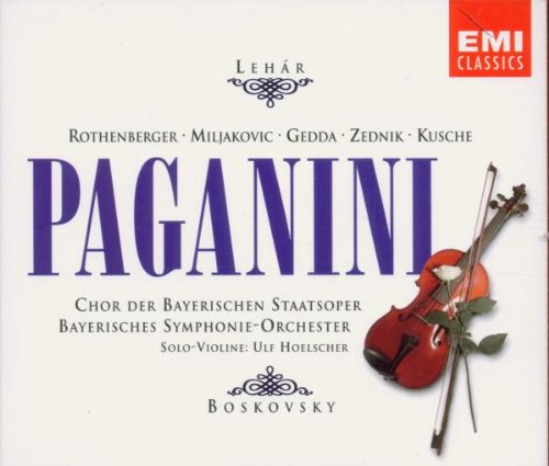 Franz Lehár: Paganini (Operetten-Gesamtaufnahme) (2 CD) Classical