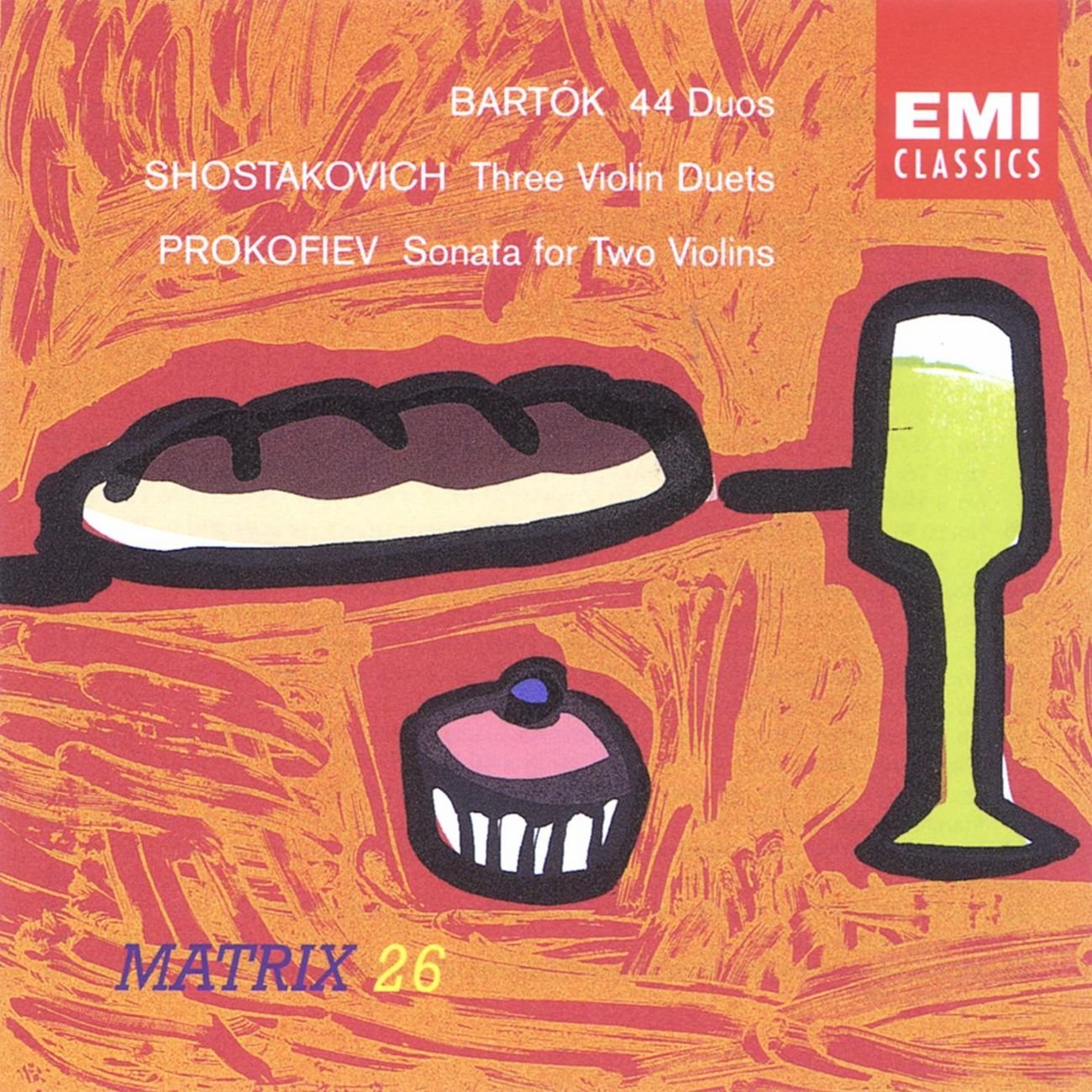 44 Duos für 2 Violinen u.a. Classical
