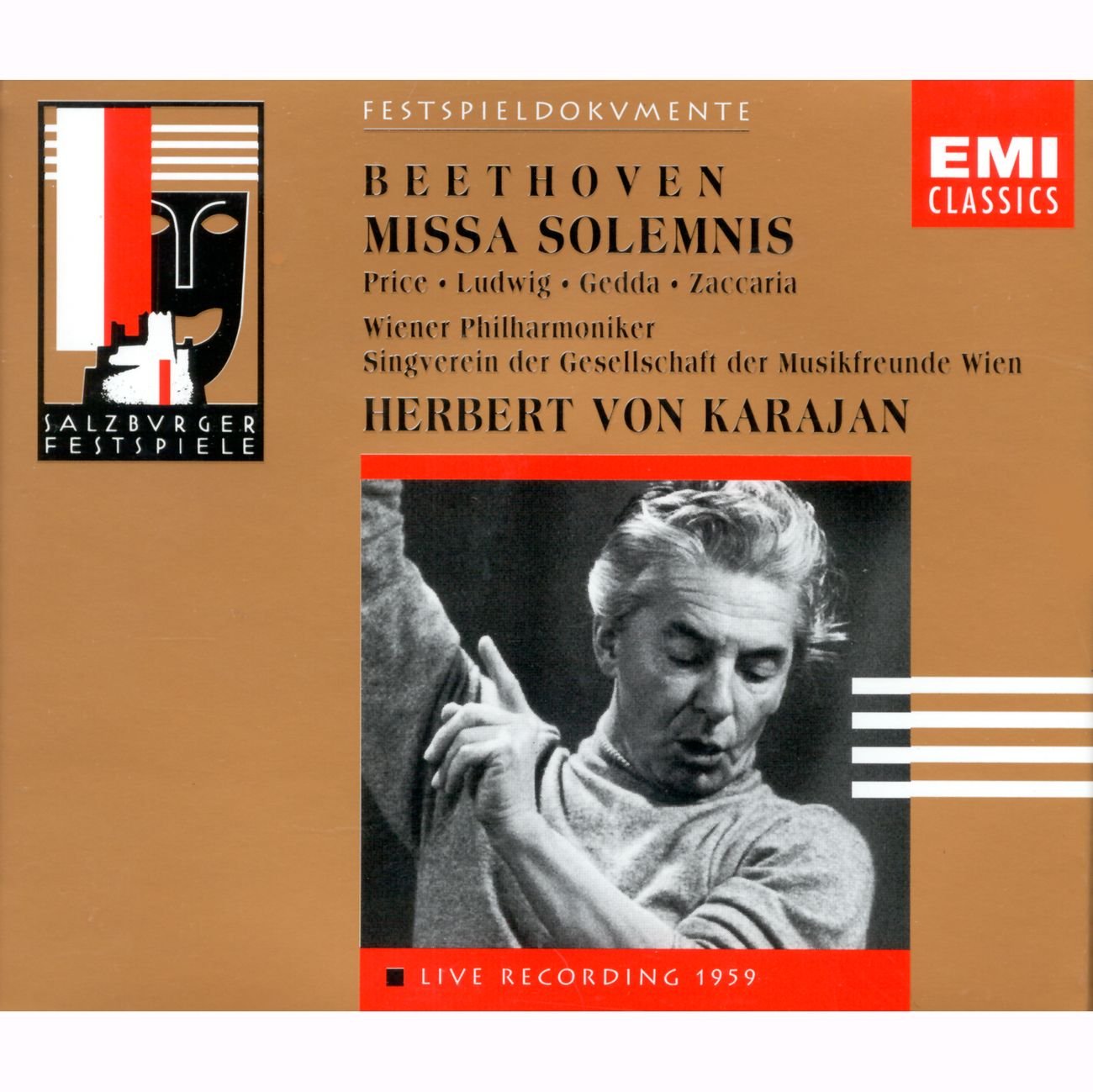 Missa Solemnis (Salzburg Festival Edition Live 18. / 19.8.1959) Classical