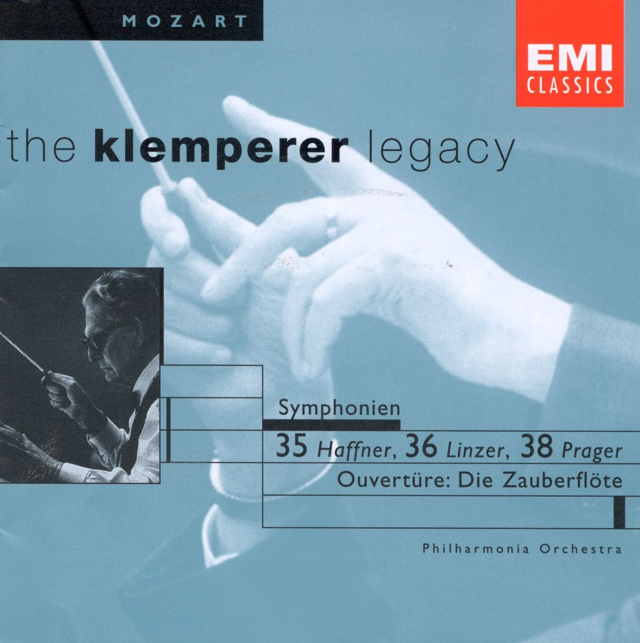 Symphonies 35 Haffner, 36 Linzer, 38 Prager ; Ouverture : Die Zauberflote cd