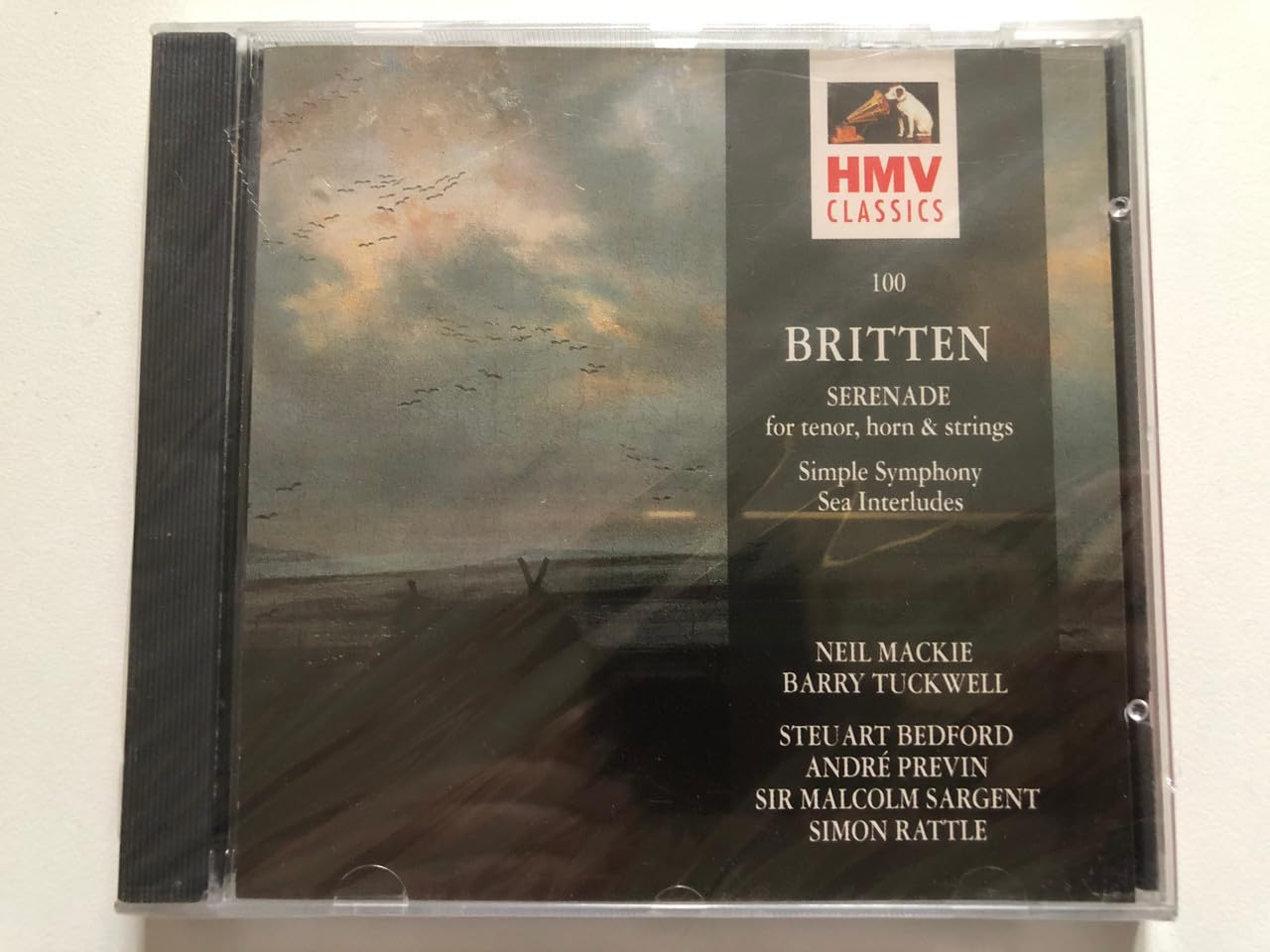 Benjamin Britten: Serenade for Tenor, Horn & Strings; Four Sea Interludes; Simple Symphony; Canadian Carnival. (HMV Classics, 1994) Music