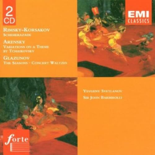Nikolai Rimsky-Korssakoff: Scheherazade / Anton Arensky: Variations on a Theme by Tschaikowsky / Alexander Glasunow: The Seasons + Concert Waltzes Classical