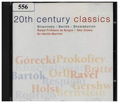 STRAVINSKY: THE RITE OF SPRING, BARTOK: CONCERTO FOR ORCHESTRA & SHOSTAKOVICH ROMANCE cd