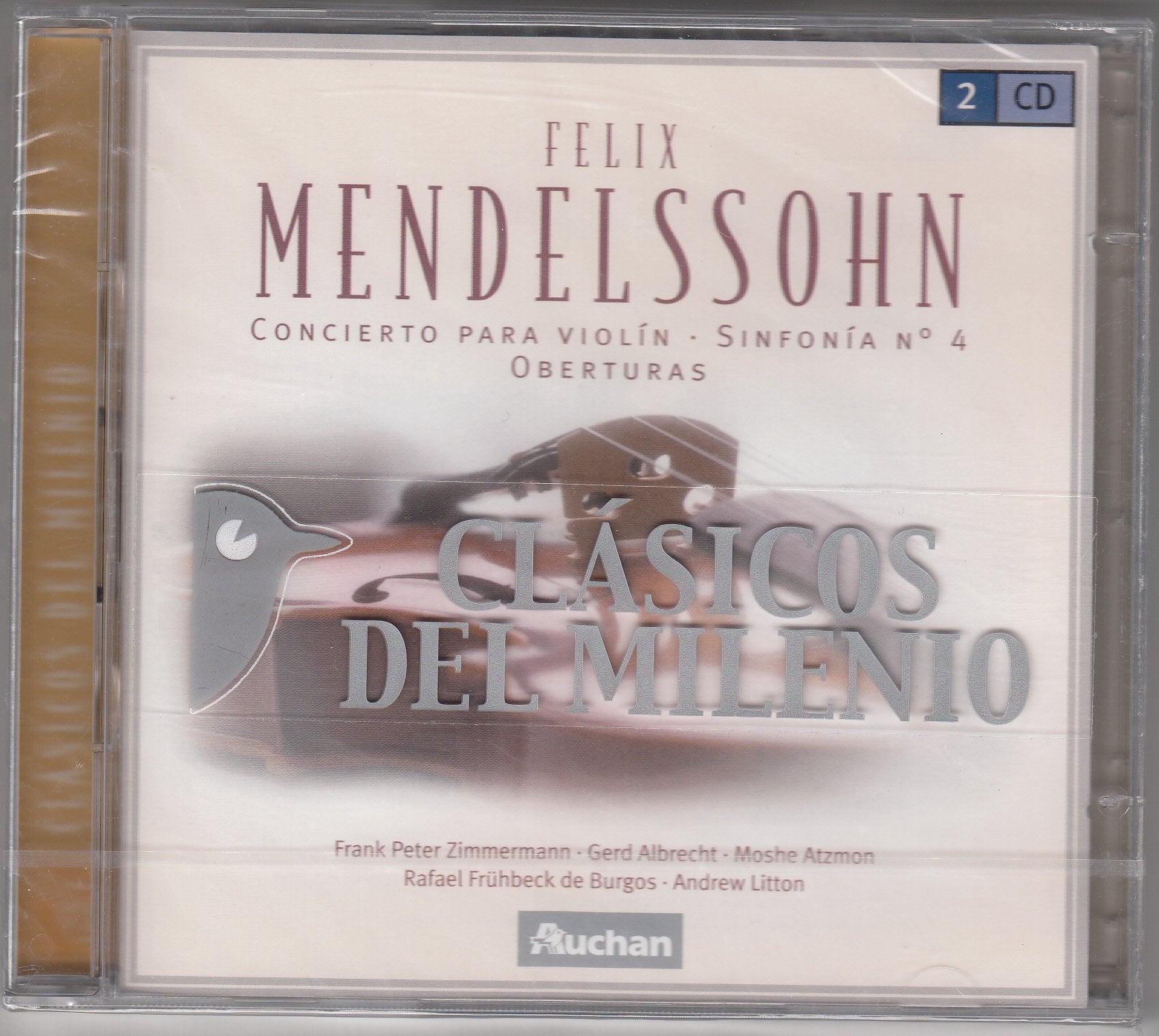 Mendelssohn: Violin Concerto No. 2 (Zimmermann), Sinfonie Nr.4, 7 Ouvertüren Music