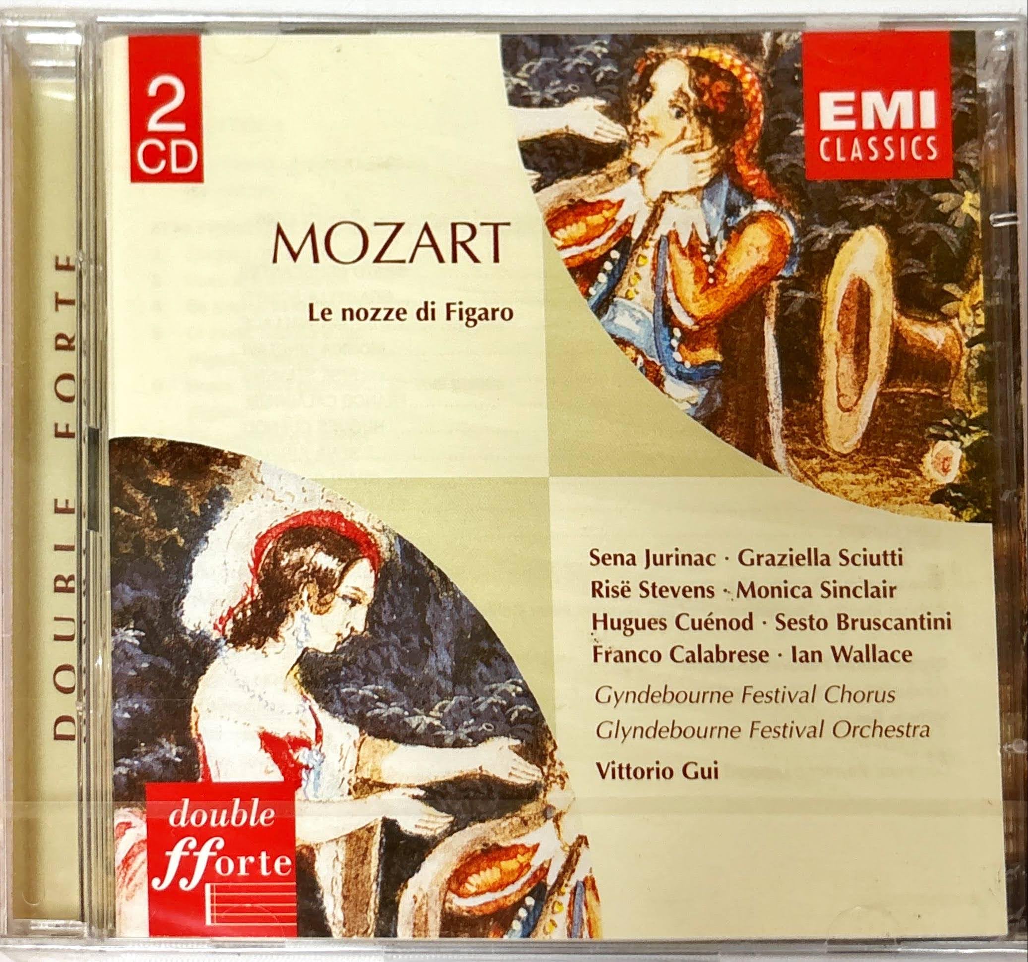 Mozart: Le nozze di Figaro cd