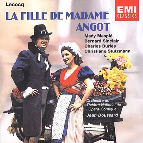 La Fille de Madame Angot cd