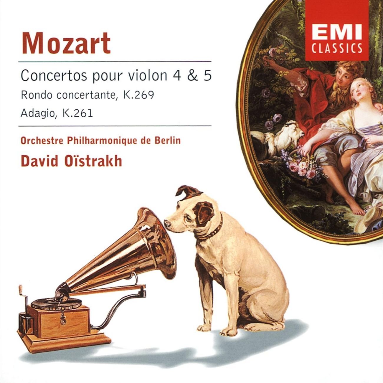 Concerto Pour Violon 4 & 5 - Rondo Concertante K 269 - Adagio K 261 Classical