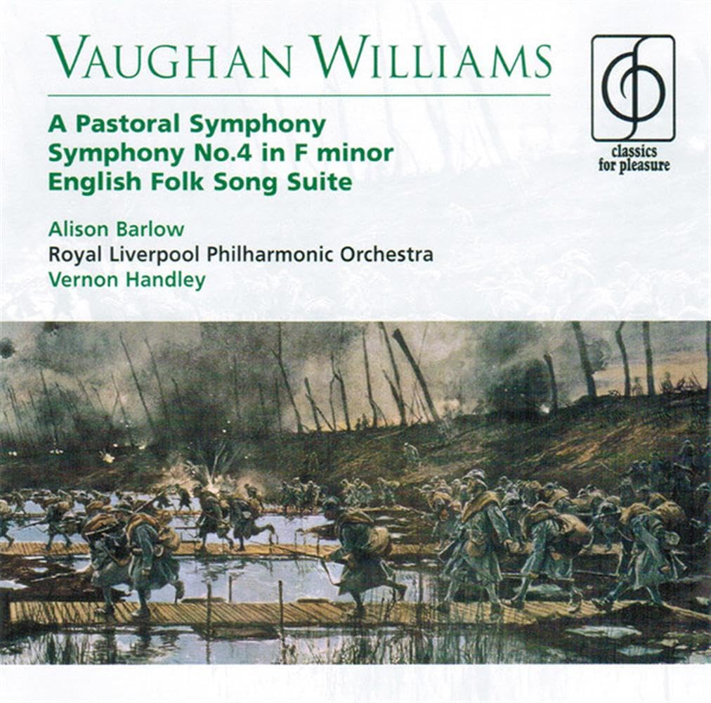 Vaughan Williams A Pastoral Symphony, Symphony No.4 in F minor, English Folk Song Suite Classical