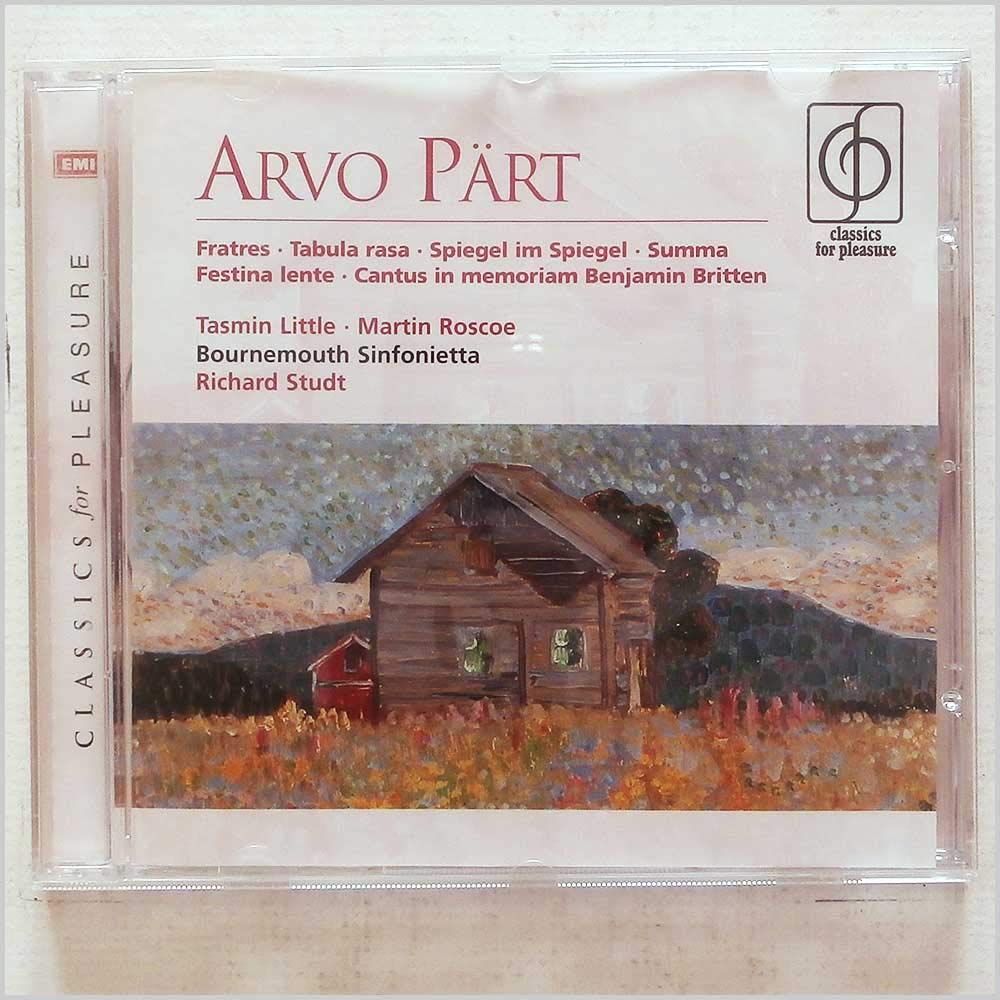 Arvo Pärt : Fratres - Tabula Rasa - Spiegel im Spiegel - Festina lente - Cantus in memoriam Britten cd