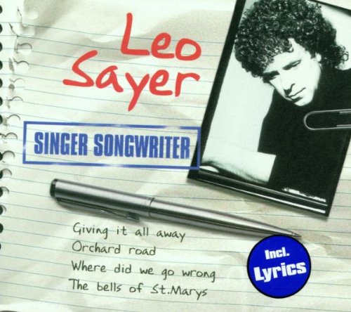 Singer/Songwriter/Leo Sayer Pop