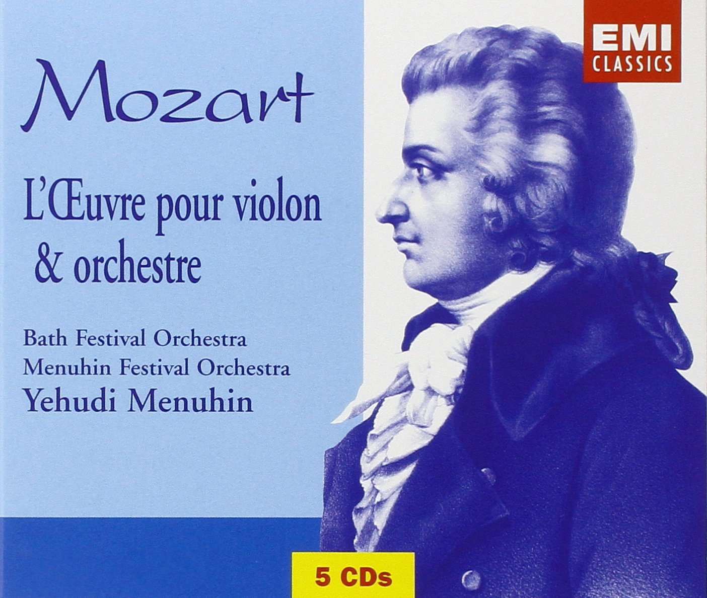 Mozart : L'Oeuvre pour violon et orchestre cd