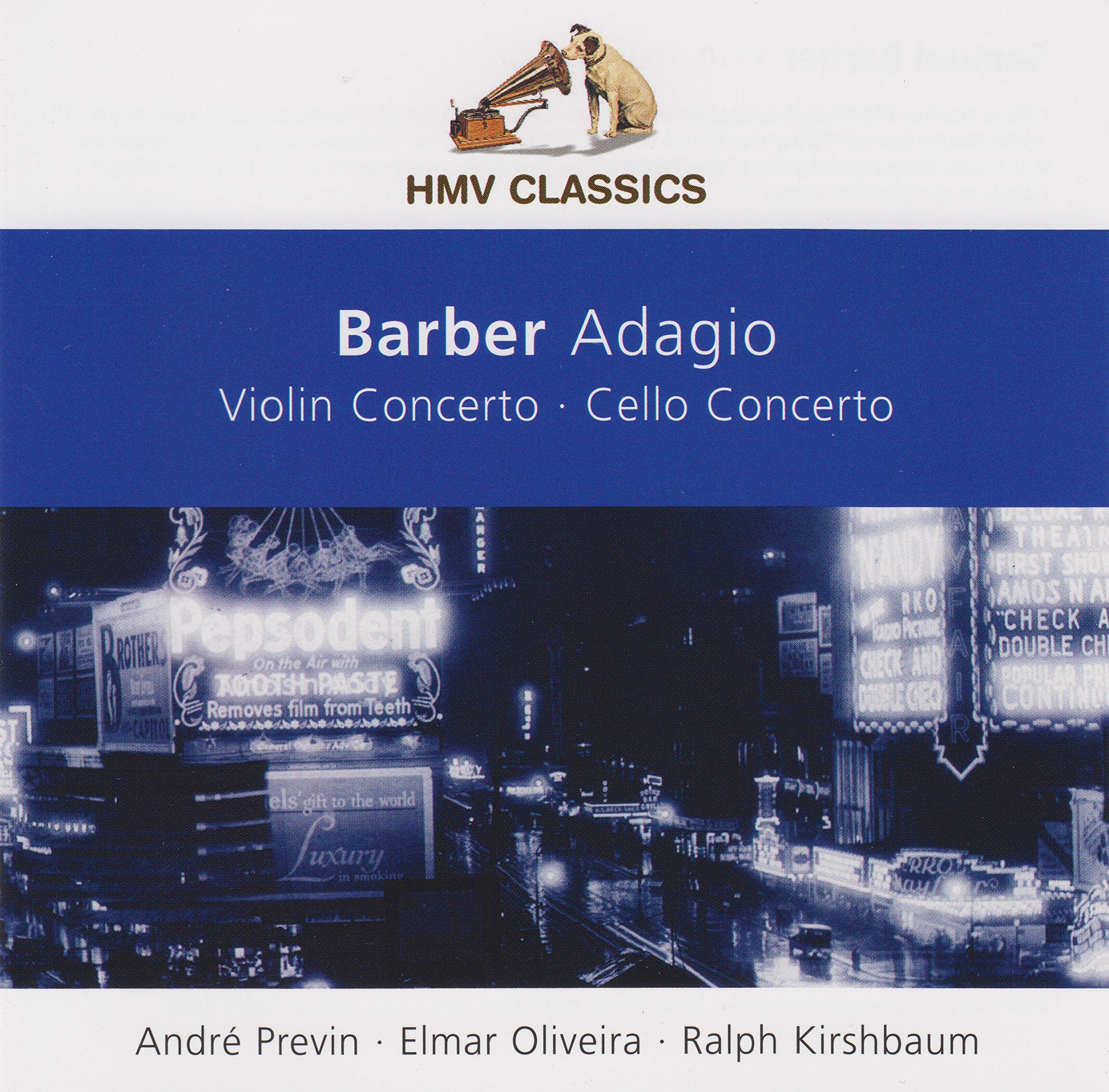 Barber: Adagio - Violin Concerto - Cello Concerto - Agnus Dei Music