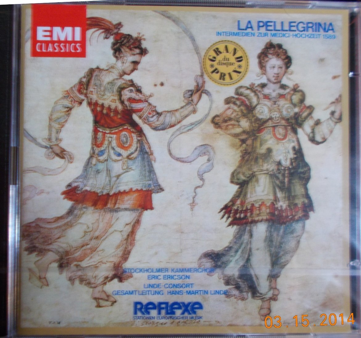 LA PELLEGRINA - Intermedien zur Medici-Hochzeit 1589 - Stockholmer Kammerchor Eric Ericson - Linde-Consort Classical