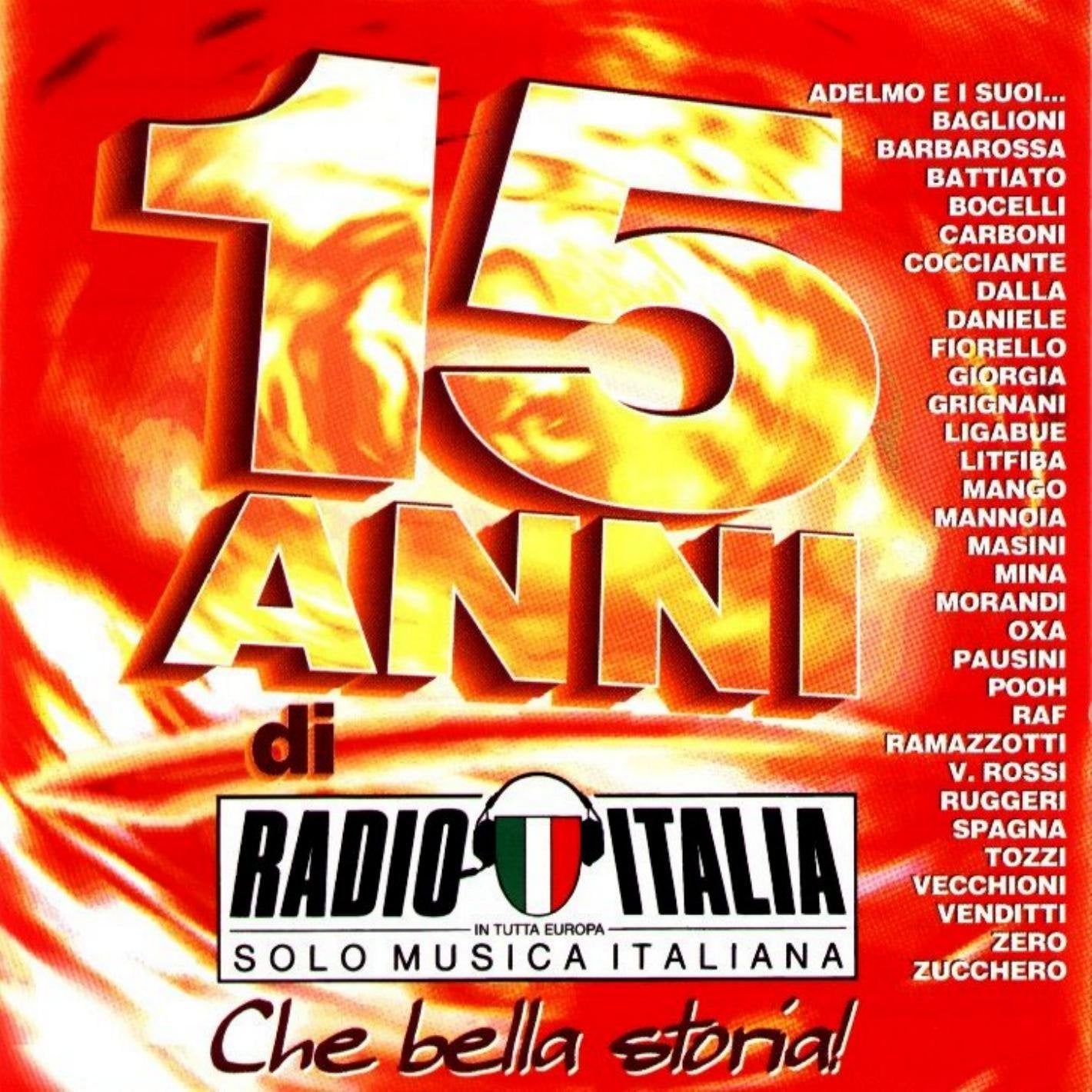 CD 15 Anni Di Radio Italia Solo Musica Italiana Music