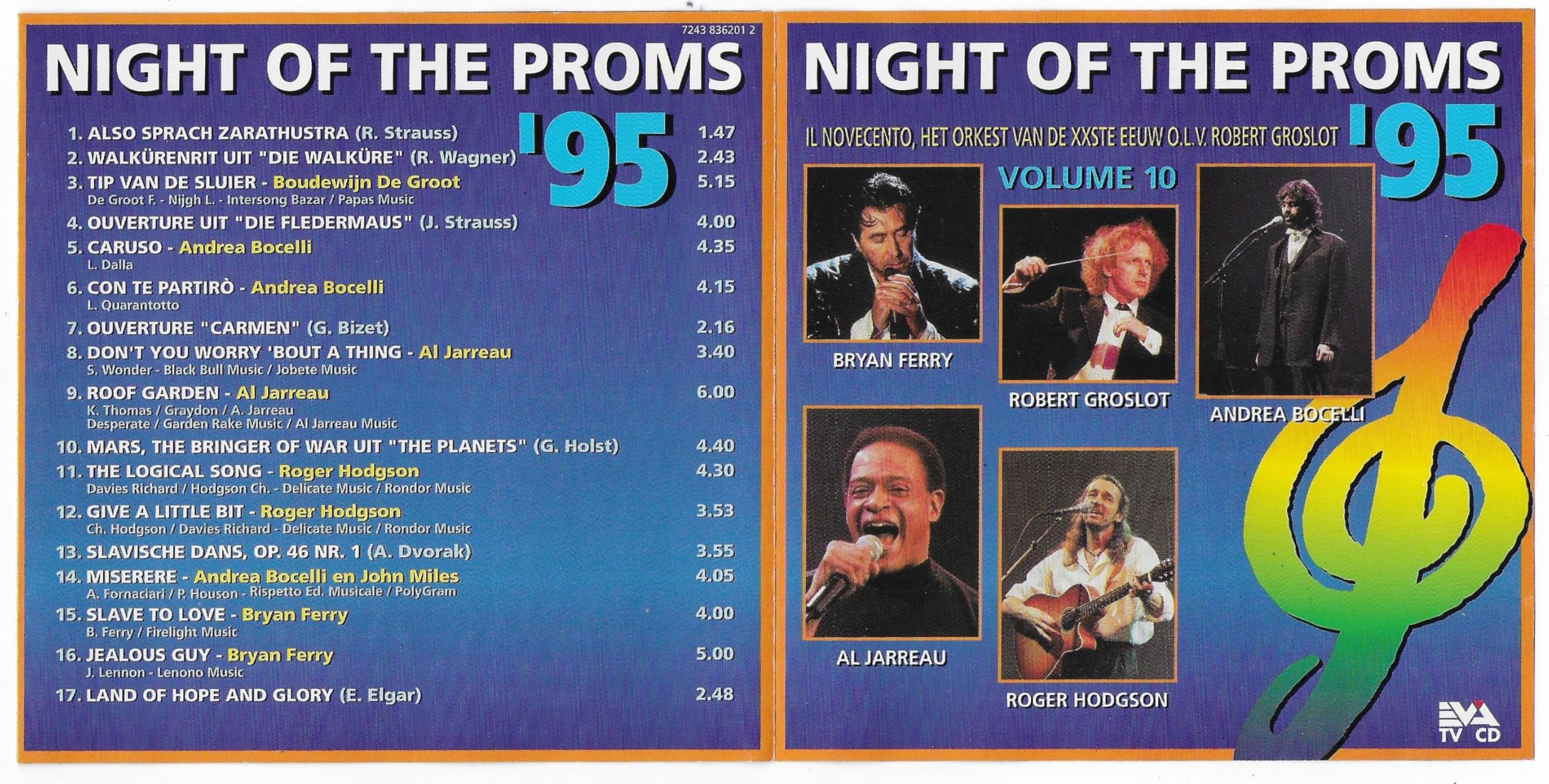 The Night Of The Proms '95 - Volume 10 Pop